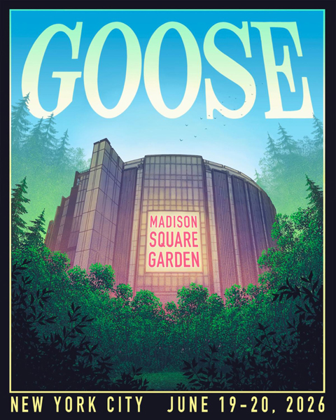 Goose to perform at Madison Square Garden in New York City in June 2026