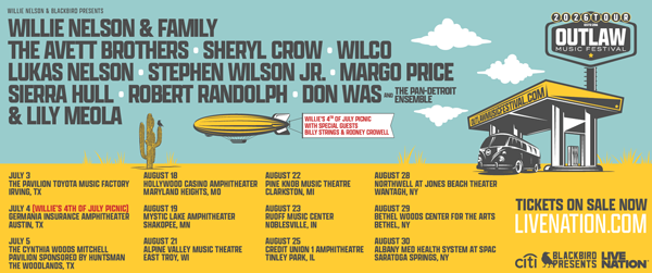 Outlaw Music Festival tour dates and line ups