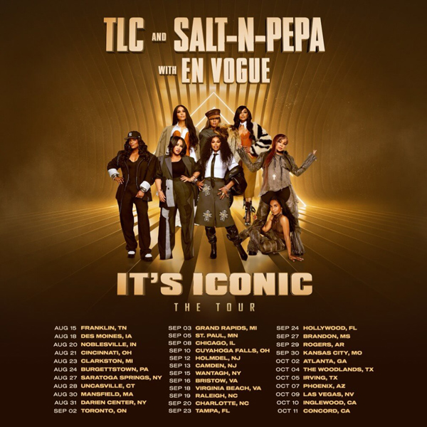 TLC, Salt n Pepper and En Vogue announce tour