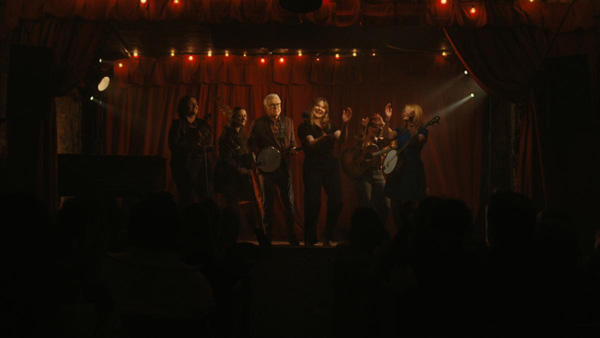 Alison Brown & Steve Martin with Della Mae Photo credit: David Shayne and Drew Levin