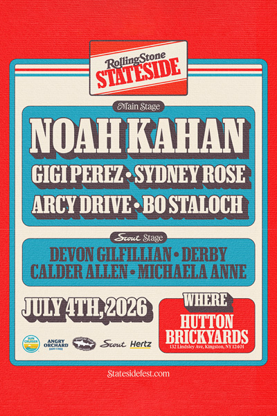 Noah Kahan to headline Stateside festival in Kingston, New York in July 2026