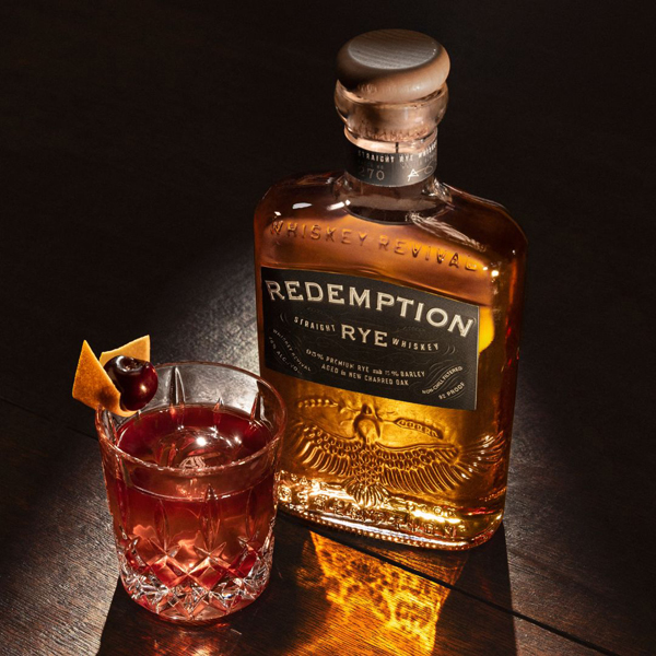 Redemption Whiskey debuts new bottle design, elevates bourbon proof