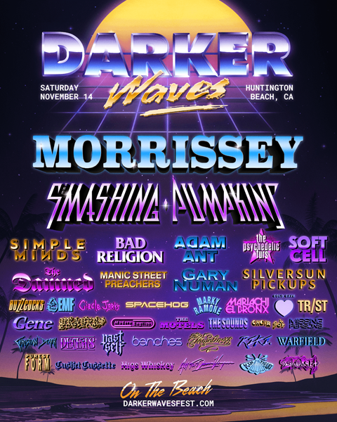 Darker waves festival in Huntington Beach California in November 2026