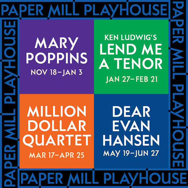 Paper Mill Playhouse 2026-2027 season