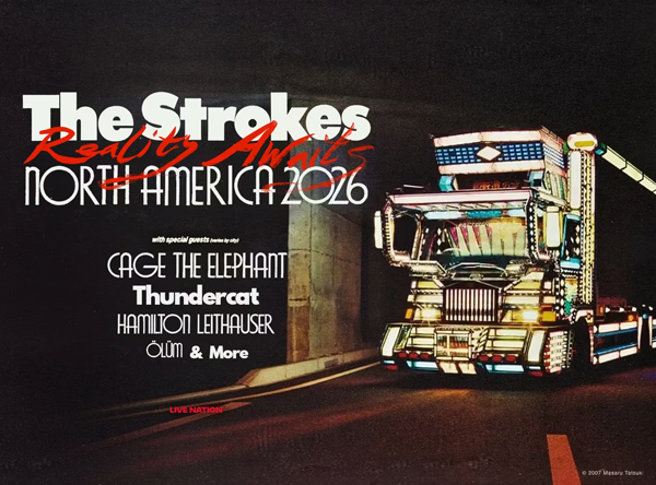 The Strokes announce global arena tour ahead of new album ‘Reality Awaits’