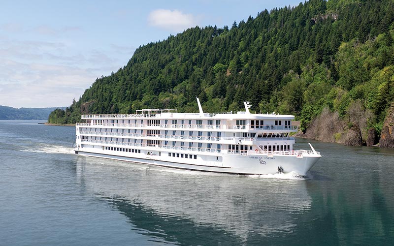 American Cruise Lines introduces American Encore, 1st riverboat ever christened in Idaho