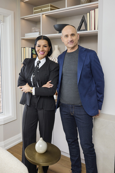 Page Turner & David Visentin photo via HGTV