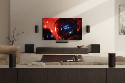 Sony debuts Bravia 9 II and 7 II true rgb televisions alongside theater trio audio system