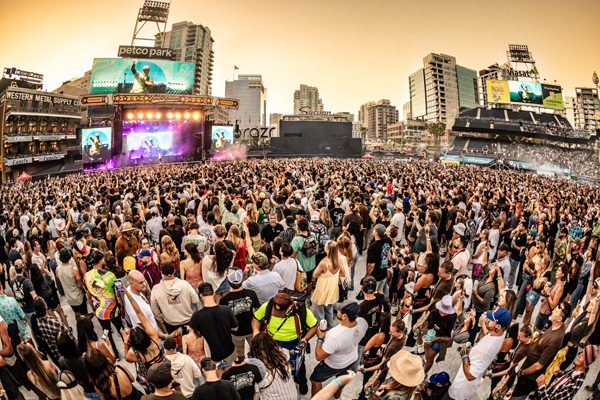 San Diego band Slightly Stoopid plays hometown stadium concert for over 25000 fans