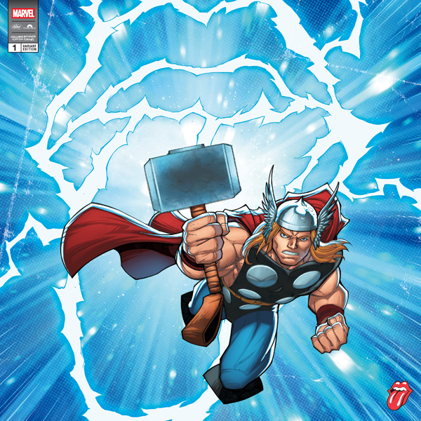 Rolling Stones and marvel Thor  vinyl variant 