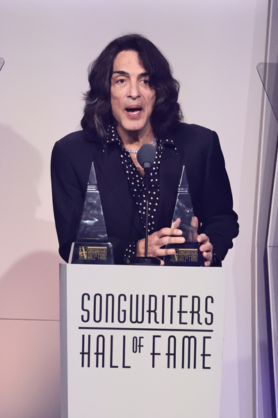 KISS founders Gene Simmons and Paul Stanley receive Songwriters Hall of Fame honor