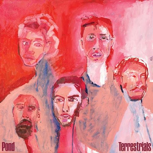 Pond Terrestrials album painting by Jessie Nash