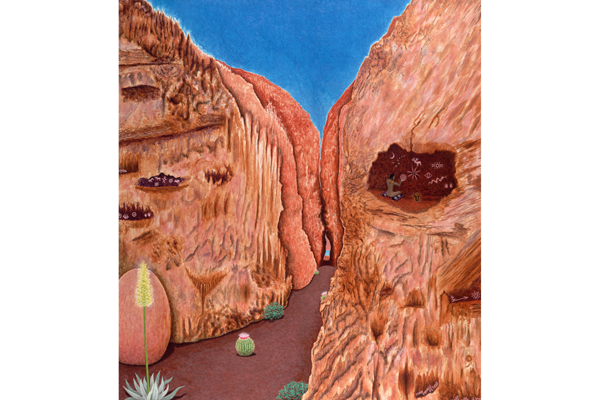 Artist John Francis Peters describes creative process inspired by the Valley of Fire