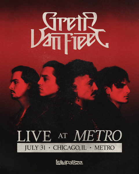 Greta Van Fleet announces intimate Chicago concert at Metro