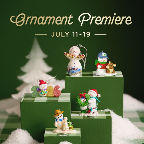 Hallmark announces dates for annual winter holiday keepsake ornament premiere
