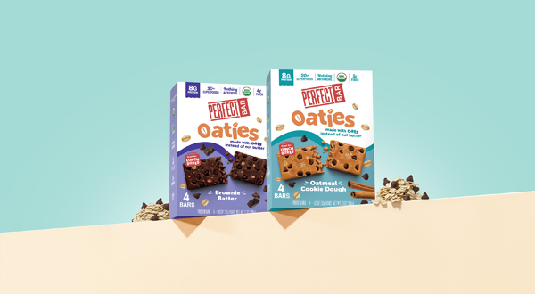 Perfect Snacks introduces new oat based protein bar lineup named Oaties