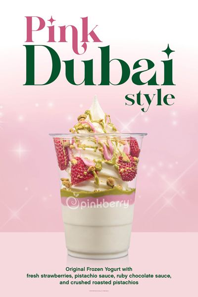 Pink Dubai at pinkberry