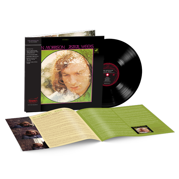 Vinyl and reel-to-reel editions of classic Van Morrison records available through Rhino
