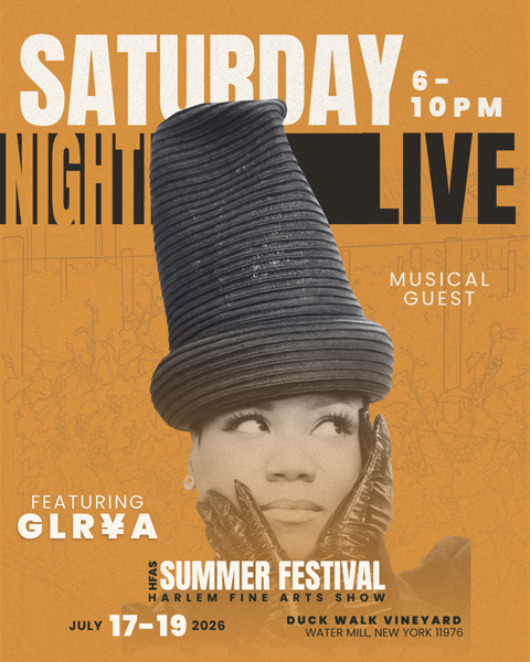 Harlem Fine Arts Show announces summer festival at Duck Walk Vineyards in the Hamptons