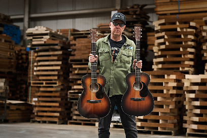Joe Bonamassa guitars from Martin guitars in nazareth, PA