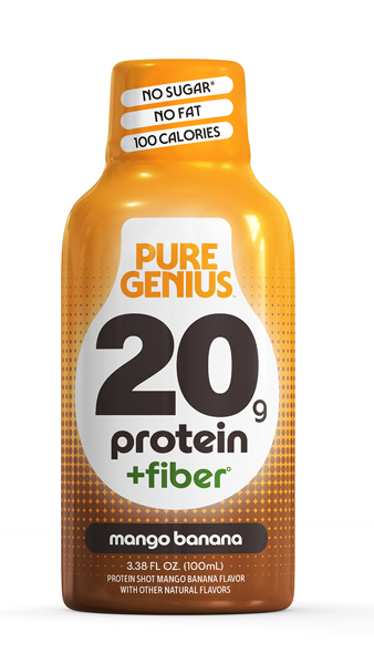 20g of high quality protein and 5g of prebiotic fiber in every ready-to-drink shot