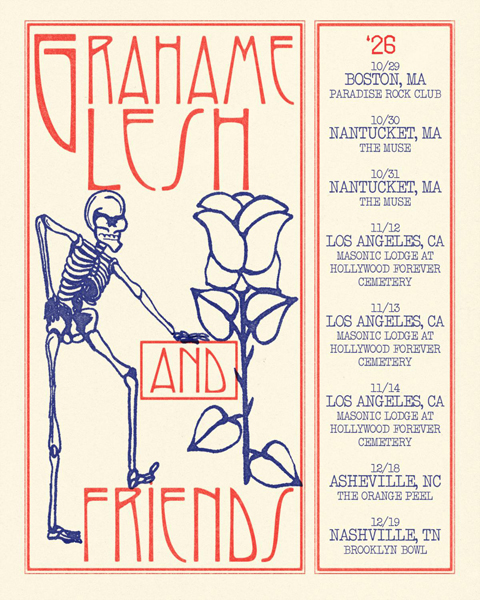 graham lesh and friends tour dates 