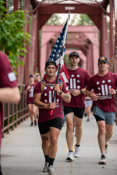 9/11 Miles of Remembrance Run in Boise Idaho.