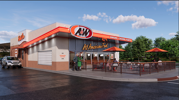 A and W Restaurants rendering
