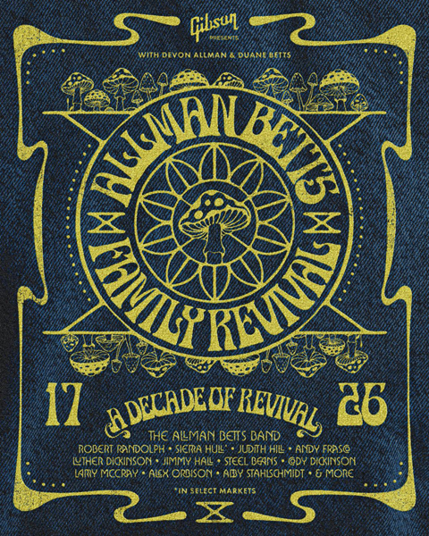 Allman Betts family revival tour 2026