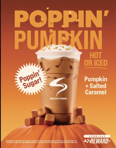 Aroma Joes pumpkin spice latte