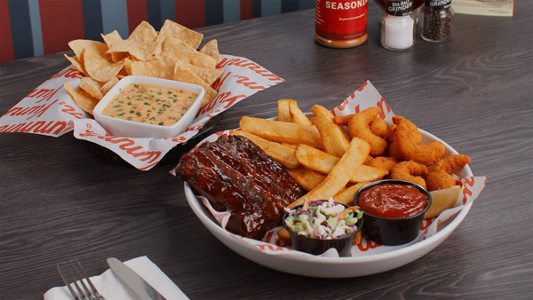 For just $17.99*, Red Robin’s new Dinner Double Feature gives guests a complete dinner featuring two entrée selections, coleslaw, one Bottomless Side and their choice of a select appetizer or dessert. The Dinner Double Feature is available for a limited time at participating Red Robin restaurants nationwide, for dine-in only from 4 p.m. to close. For more information or to find a location, visit RedRobin.com/Dinner-Double-Feature.