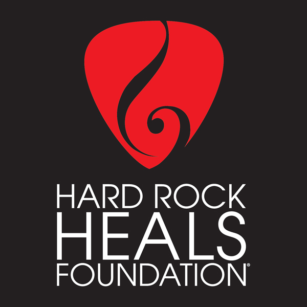 Hard Rock Heals logo