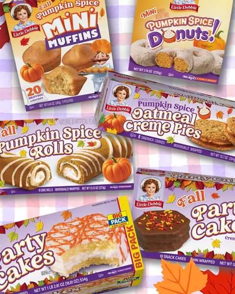 Little Debbie releases 2026 fall snack lineup featuring returning pumpkin items