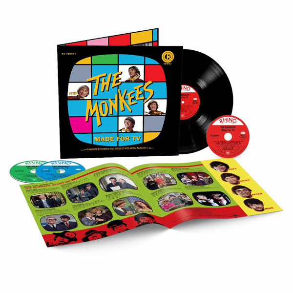 the Monkees made for tv vinyl 