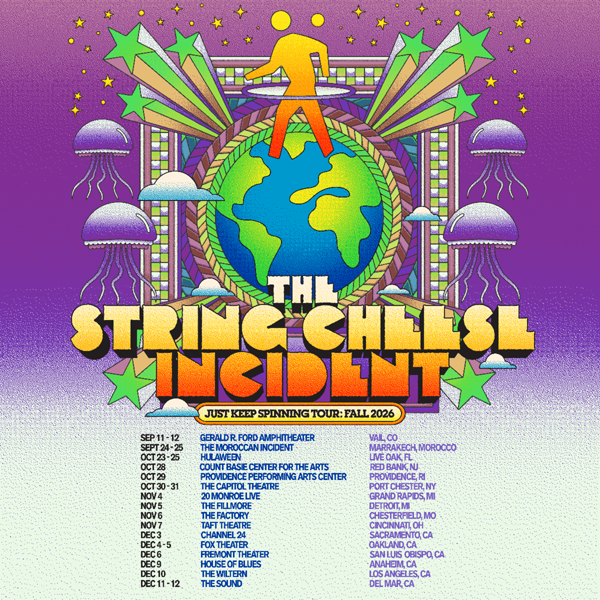 The String Cheese Incident announces 2026 fall tour dates