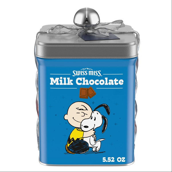 snoopy and peanuts hot chocolate with Swiss miss