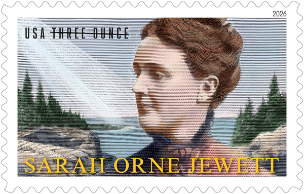 Postal Service Honors Sarah Orne Jewett. The stamp is the 35th in the Literary Arts series.