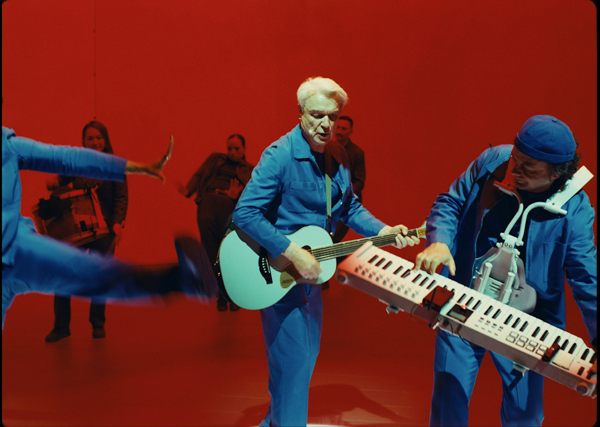 David Byrne concert still