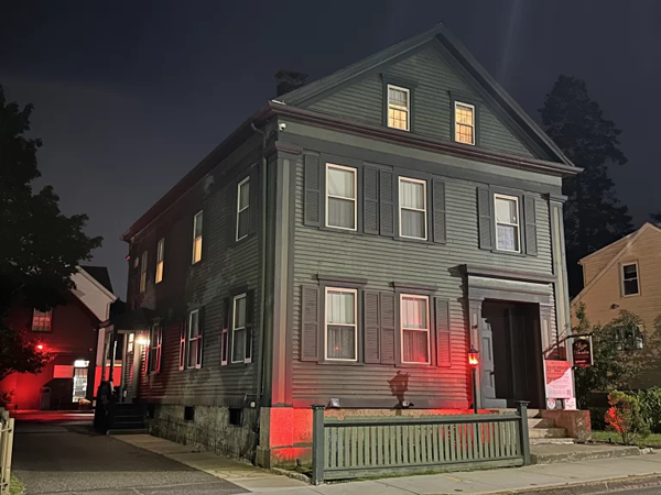 Lizzie Borden House in Falls River Massachusetts