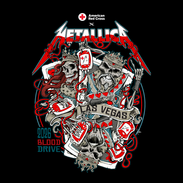 Metallica blood drive in las vegas, nevada