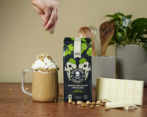 Death Wish Coffee Co.'s White Chocolate Pistachio