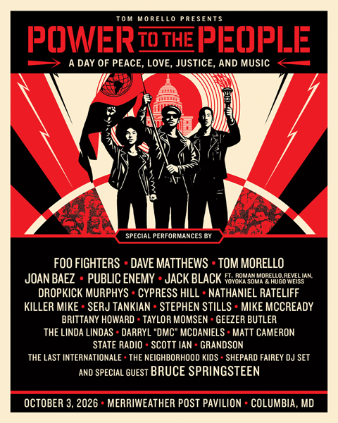 Power to the people festival in columbia maryland in october 2026