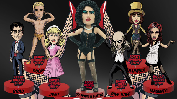 National Bobblehead Hall of Fame and Museum launches Kickstarter for Rocky Horror Show collection
