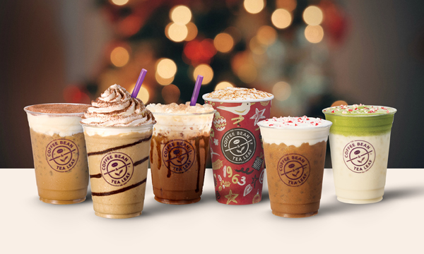 Coffee bean holiday drinks