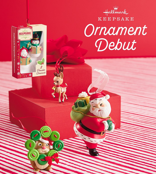 Keepsake Ornament Debut return October 10-18, bringing more than 150 new ornaments to celebrate the season.