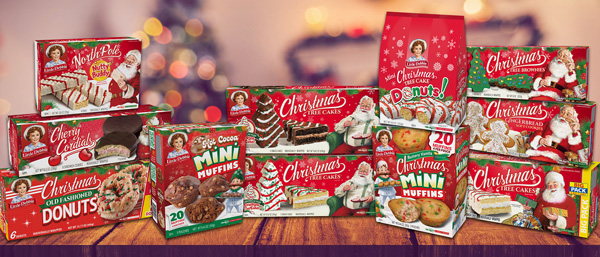 Little Debbie Christmas lineup