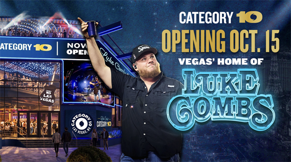 Luke Combs Category 10 to open at the Flamingo in Las Vegas in October 2026