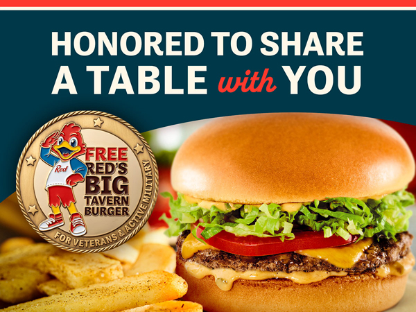 Veterans day specials at red robin