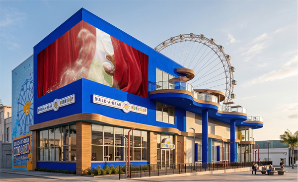 Build-A-Bear Workshop at ICON Park Rendering
