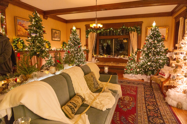 Every Saturday and Sunday from November 21 through December 6 from 10:00 a.m. to 4:00 p.m., visitors can spend the day exploring the Castle, admiring the holiday décor provided by local businesses, and participating in holiday activities.